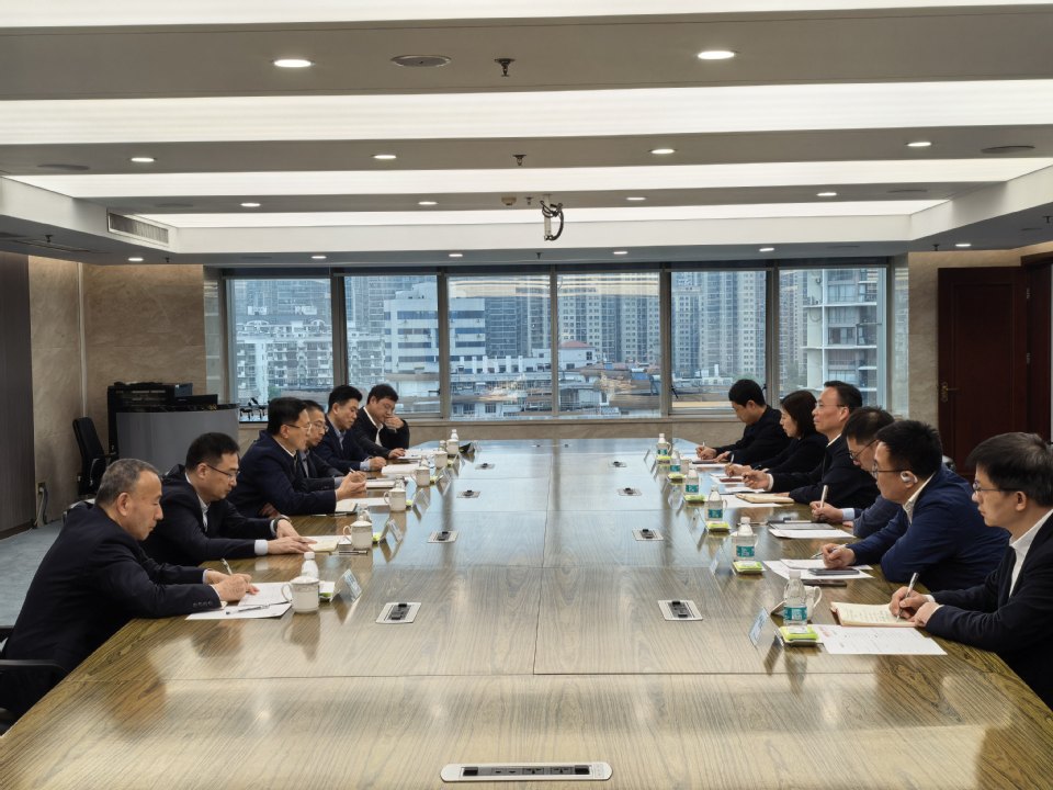 顾春华带队走访国网华中分部和国网湖北电力