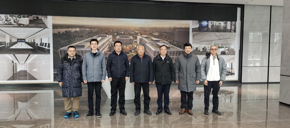 顾春华带队赴嵩山实验室调研交流 顾春华带队赴嵩山实验室调研交流