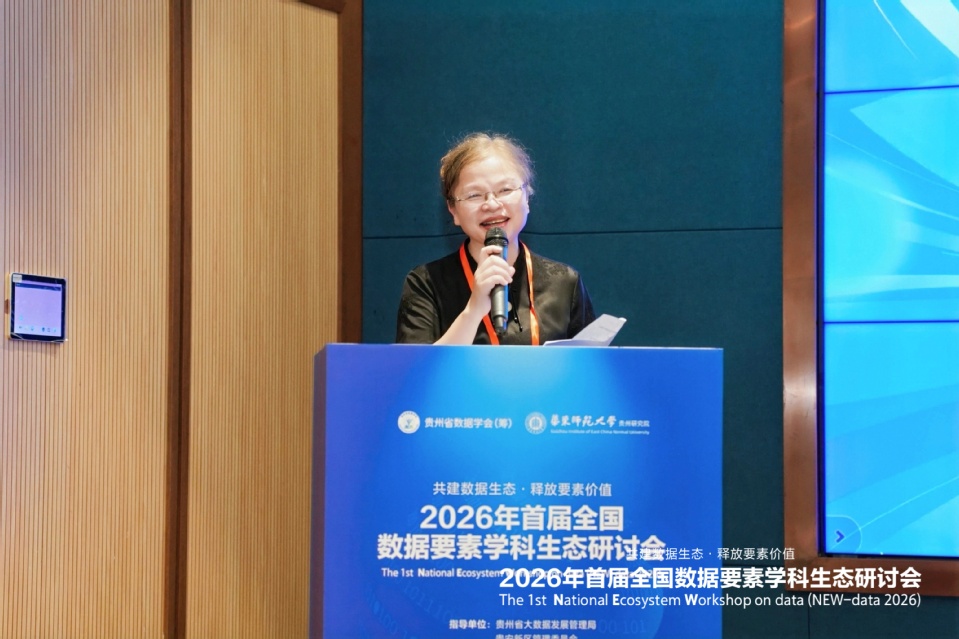 我校受邀参加首届全国数据要素学科生态研讨会并做主旨报告 我校受邀参加首届全国数据要素学科生态研讨会并做主旨报告