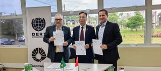 我校与巴西坎皮纳斯州立大学、巴...