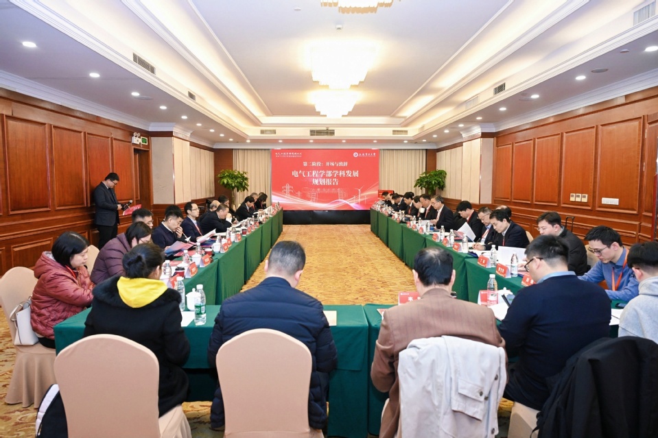 电气工程学部召开学科发展咨询会 电气工程学部召开学科发展咨询会
